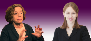 Ellen Chesler with Rachel Vogelstein International Women's Day