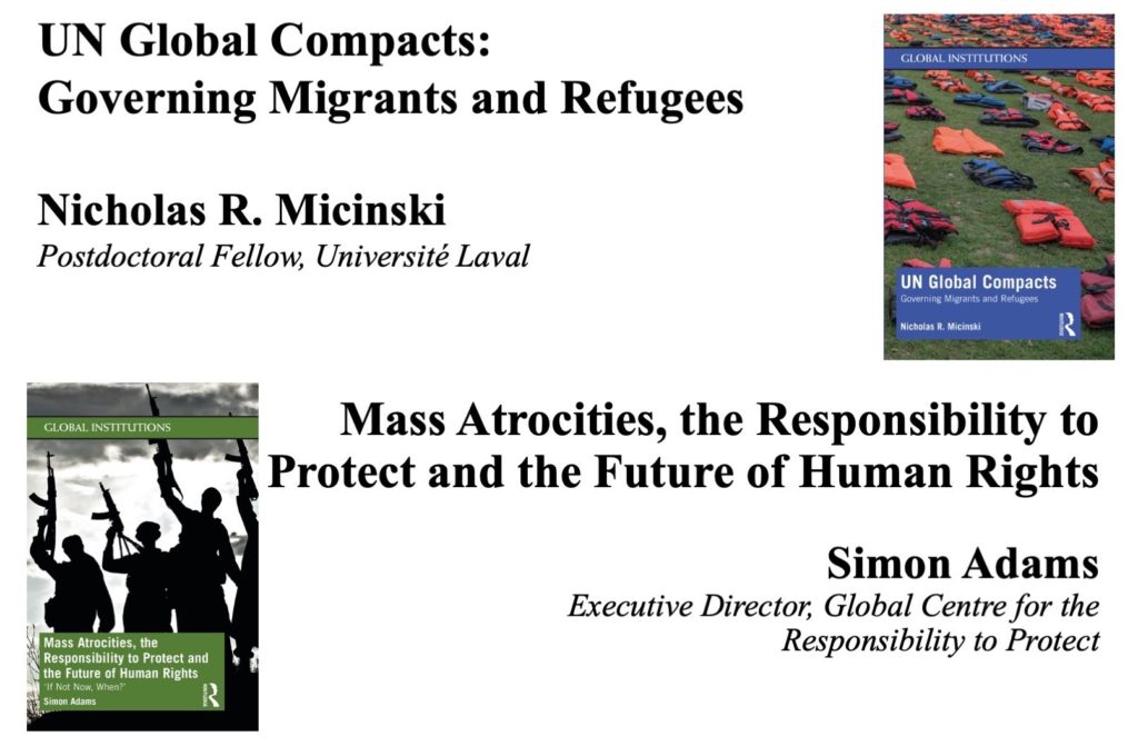 May 7, 12pm: Global Responses to Displacement: The Future of R2P and the Global Compact on Refugees
