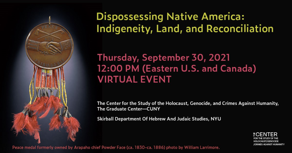 Dispossessing Native America: Indigeneity, Land, and Reconciliation