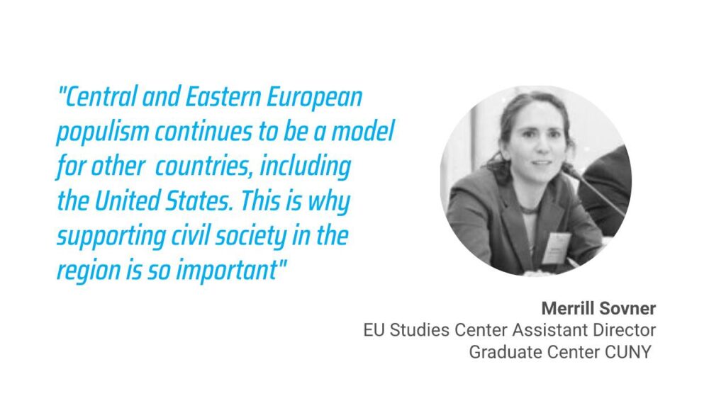 The opinion on OSF of EU Studies Assistant Director for Devex